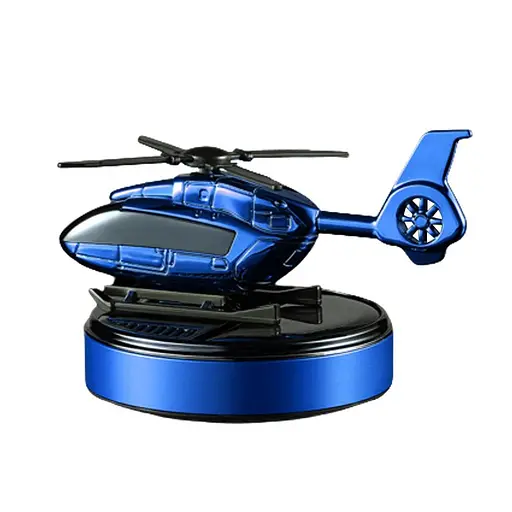 Дифузор ефірних олій Вертоліт ароматизатор для автомобіля (Синій)