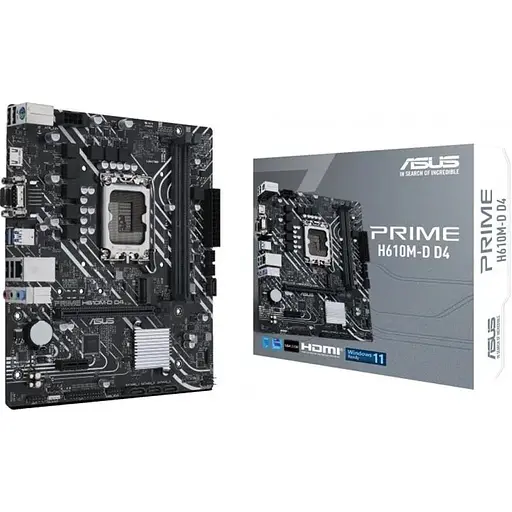 Материнская плата Asus Prime H610M-D D4 Socket 1700 - фото 2