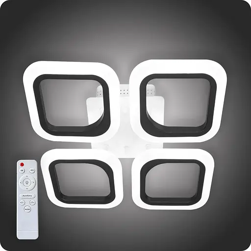 Люстра світлодіодна 517 Dlight з пультом 55Вт Чоний (01775) - фото 1