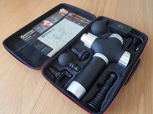 Перкусійний масажний пістолет Booster A2 Масажер тригерних точок Massage Gun - фото 4