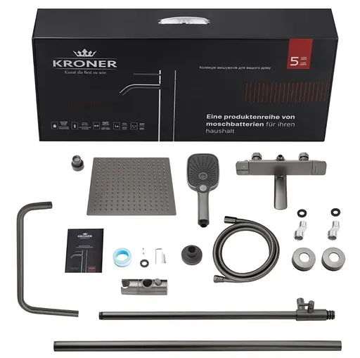 Душевая система Kroner KRP Makon - GRP063 (CV033859) - фото 10