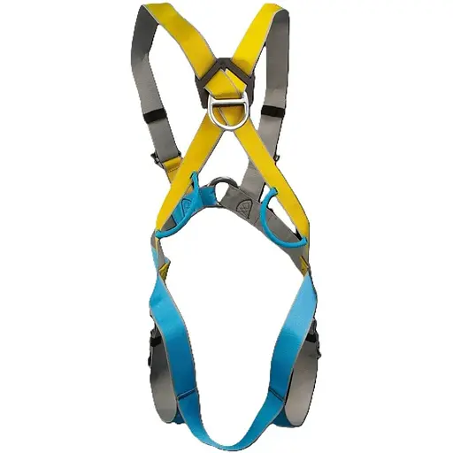 Страховочная система Rock Empire Ronda Al Lock Blue/Yellow L/XL (1053-CUR002.000+0056D0004) - фото 2