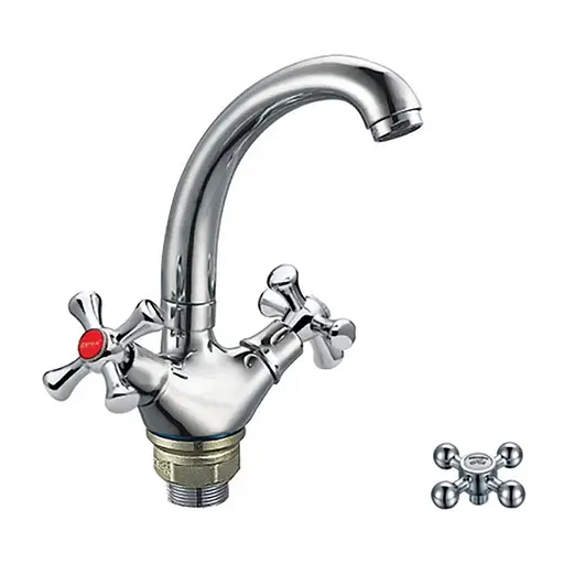 Смеситель для кухни Zerix TLC 856 ZX0080 Хром - фото 1