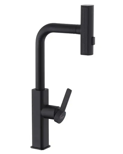 Змішувач для кухні з висувним виливом Kroner KRP Edelstahl Klassisch - SCH03918 (CV032500) - фото 3