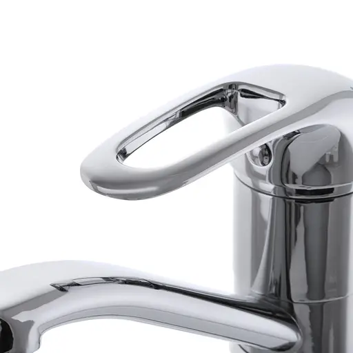 Смеситель для умывальника Haiba Cosmos 004 HB0045 Хром - фото 3