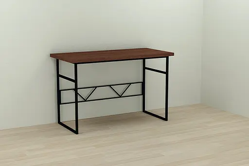 Компьютерный стол Ferrum-decor Райан 76x120x60 черный ДСП Венге 32мм (FRD-106057)