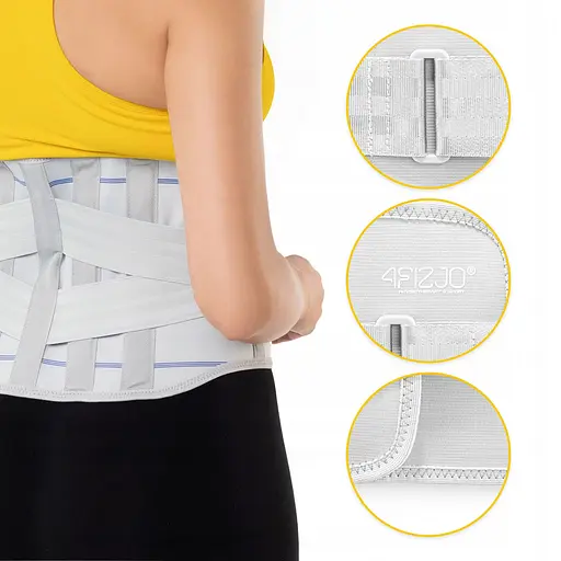 Пояс (бандаж) для поперекового відділу хребта 4FIZJO 4FJ0499 Size L (P-5907739317704) - фото 7