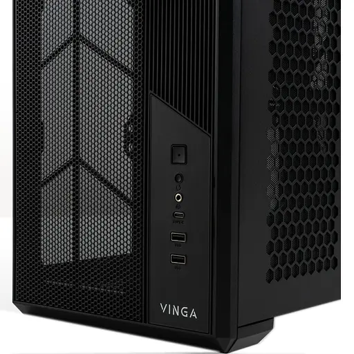 Корпус Vinga Eclipse Black (Eclipse Black) - фото 5