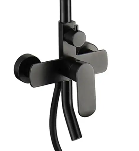 Душова система Dusel Dallas Black (275307000), Чорний матовий - фото 2