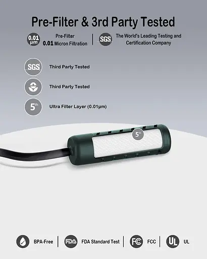 Префильтр грубой очистки воды для автоматического портативного фильтра BKLES BK-2000 (101209) - фото 2