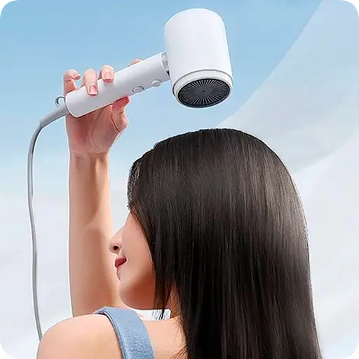 Фен ShowSee Hair Dryer A10 1800W белый - фото 8