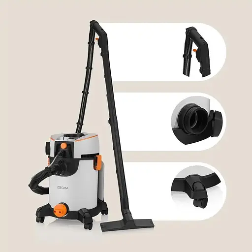 Пилосос Zeegma Zonder Wash Grey багатофункціональний миючий - фото 5