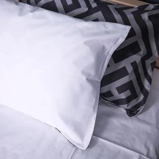 Простирадло MirSon Сатин 22-1395 Geometric Design 220x240 см (2200010565126) - фото 6