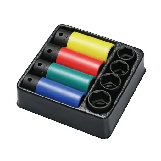 Набір торцевих головок Hans ударні 1/2 в ложементі 8 предметів (ТТ-53) - фото 1