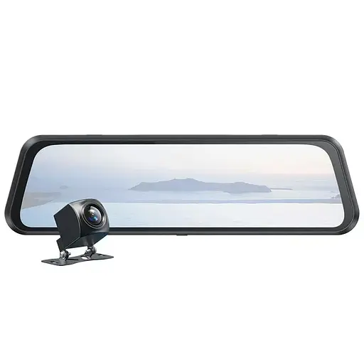 Відеореєстратор Hoco DI36 Dual Camera with Digital display Black - фото 2