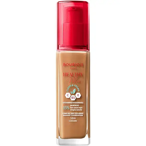 Тональна основа Bourjois Healthy Mix №58 Caramel 30 мл - фото 1