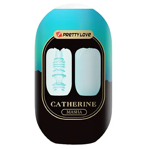 Мастурбатор Pretty Love Catherine Masha (блакитний) - фото 6