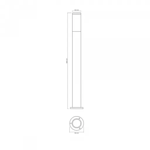 LED Светильник архитектурный AR09061B IP54 VIDEX GU10 - фото 6