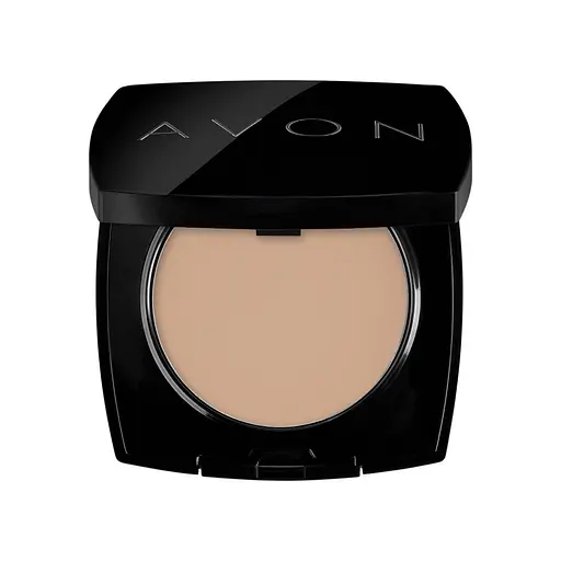 Компактна крем-пудра для обличчя Avon 130N Світла/Alabaster (158511295) - фото 2
