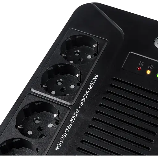 Пристрій безперебійного живлення Prologix 650VA 360W (PLP650VA8LED) - фото 6