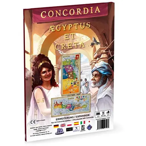 Настольная игра PD-Verlag Конкордия: Египет и Крит (Concordia: Aegyptus/Creta ) (англ.) (PS118) - фото 1