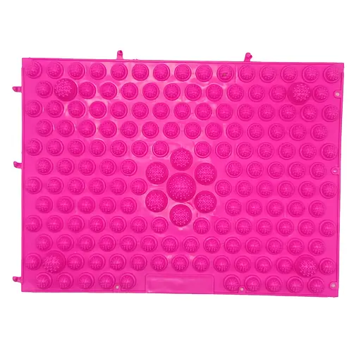 Килимок масажний ортепедичний для дітей MS 2897, 28 х 38 см Рожевий