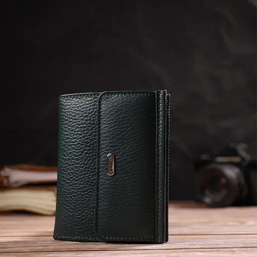 Женский кожаный кошелек Canpellini 12х9.8х1.5 см acs0025499 - фото 6