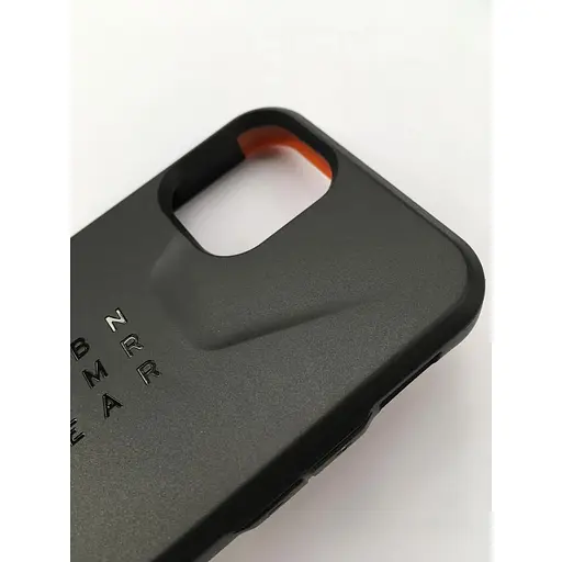 Оригинальный чехол UAG Civilian для iPhone 12 Mini на айфон 12 Мини (5.4") Black 11234D114040 - фото 7