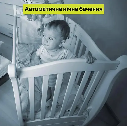Радионяня Baby Monitor SM650 с видеонаблюдением, двухсторонней связью и ночным видением. - фото 10