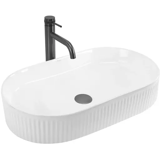 Умивальник Rea Vanda 61 white накладний REA-U6526, Білий - фото 1