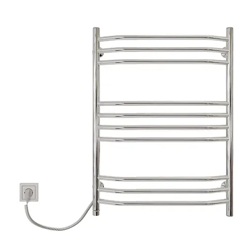Электрический полотенцесушитель Kosser Трапеция Элит 800x600/11 EL ДТЕ05EL, Хром, Левое - фото 2