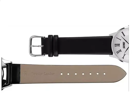 Чоловічий годинник Skmei 9092 Rome (Сріблястий з білим циферблатом) - фото 6