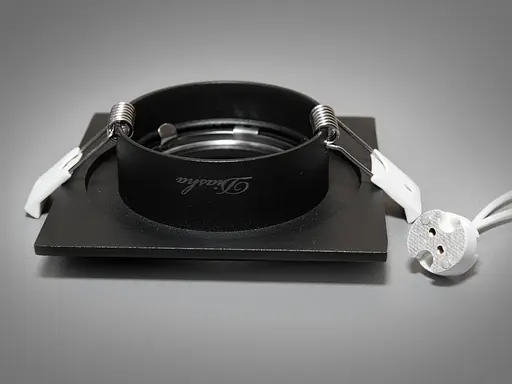 Лаконічний, стильний точковий світильник серія "Аluminium", чорний - фото 4