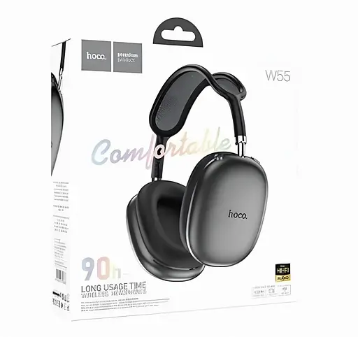 Bluetooth-гарнитура Stereo HOCO W50 голубой - фото 3