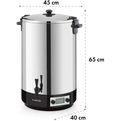 Стерилизатор Klarstein KonfiStar 50 Digital (10034240) - фото 7