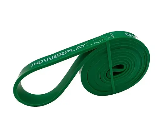 Еспандер-петля PowerPlay 4115 Power Band (гумка для фітнесу і кроссфіту) Зелена (16-32kg) (PP_4115_Green_(16-32kg)) - фото 3