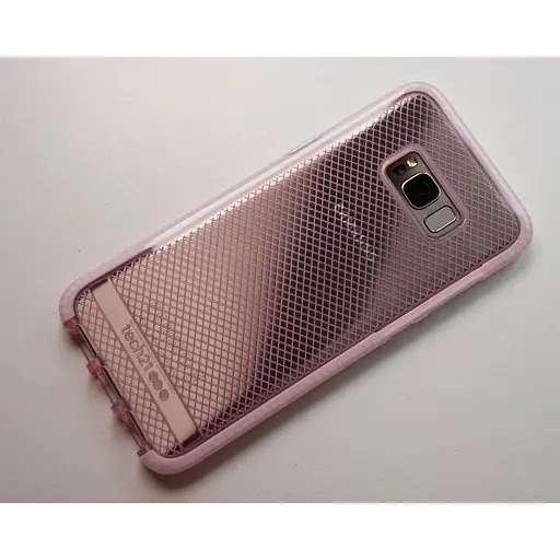 Защитный чехол Tech21 D3O Flexshock для Samsung S8 Plus Rose Tint White - фото 5