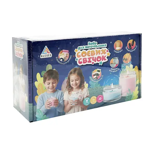 Набор для изготовления соевых свечей MEDIUM Alexes SSM-006 - фото 1