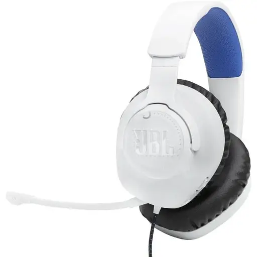 Гарнітура JBL Quantum 100P Console White (JBLQ100PWHTBLU) (6900175)