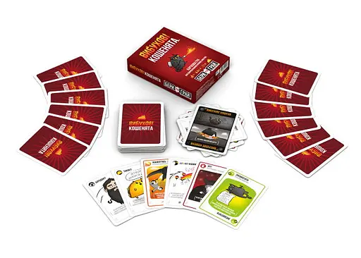 Настольная игра Rozum Взрывные котята: Бери и Играй (Exploding Kittens: Grab & Game) (укр.) (R124UA) - фото 5