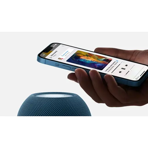 Розумна колонка Apple HomePod Mini Blue (MJ2C3) [61450] - фото 3