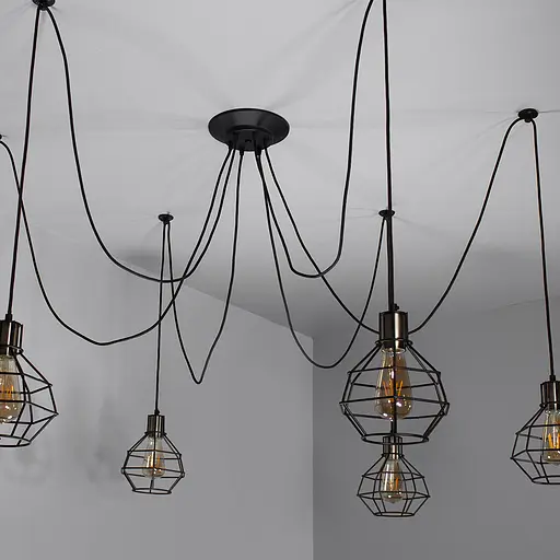 Люстра-паук LS 2100-6G - фото 2