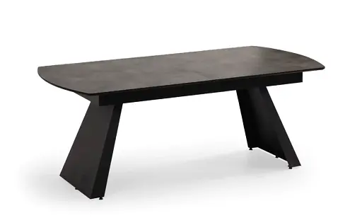 Стол раскладной 2000/2800x1000x780 Retro графит