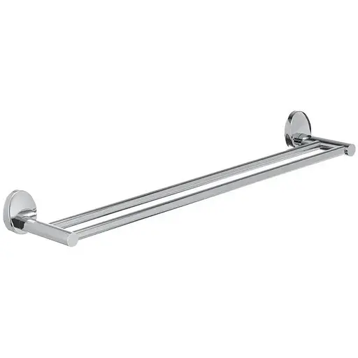 Тримач для рушника подвійний Zerix LR3309 600 мм LL1440 Хром - фото 1