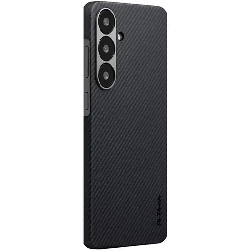 Чохол Pitaka MagEZ Ultra-Slim Classic Twill 600D для Samsung Galaxy S25 Black/Grey (KS2501) [128412] - фото 2