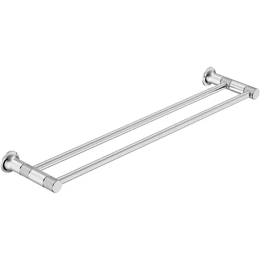 Тримач для рушника подвійний Imprese Brenta ZMK071901290 хром - фото 1