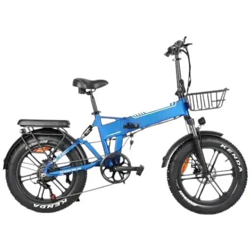 Электровелосипед Trigo фетбайк 20 дюймов 1200W 48V 24Ah синий