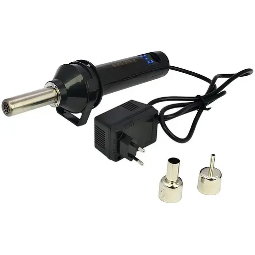 Термофен Baku BK-8032 A++ со встроенным цифровым блоком управления, регулировка t 100-480 гр C, 450W, 220V