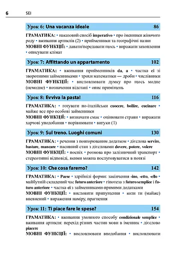 Італійська мова за 4 тижні. Інтенсивний курс італійської мови з електронним аудіододатком. Рівень 2 - фото 5