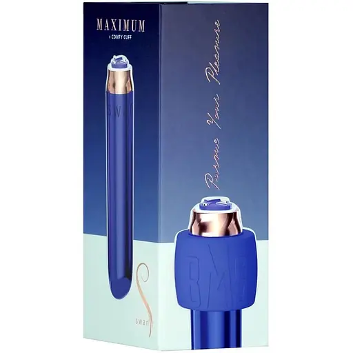 Вибропуля Swan Maximum + Comfy Cuff Blue - фото 9